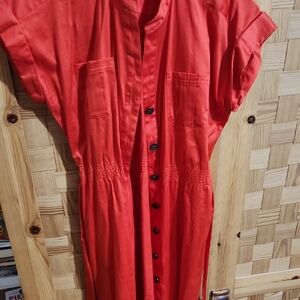 Kenneth Cole Reaction Vibrant Red Blouse